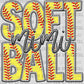Softball Mimi Faux Embroidery Ready to Press Transfer DTF Transfer Sublimation Transfer