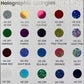 Rebels 11" 3-Color Ready to Press Spangle Transfer Bling Transfer Sparkle Transfer