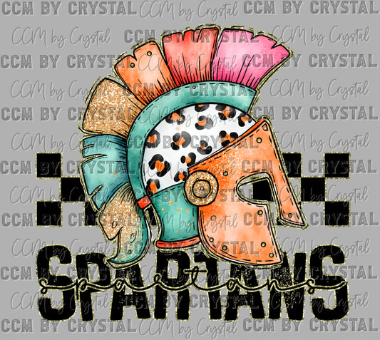 Spartans Ready to Press Transfer DTF Transfer Sublimation Transfer