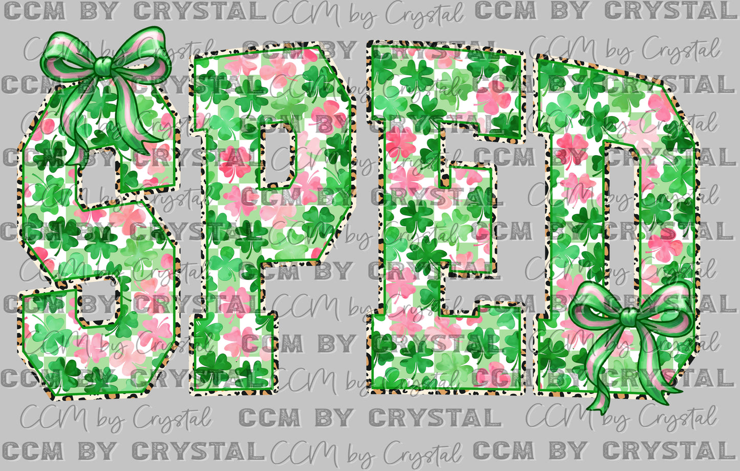 Sped St. Patrick's Day Ready to Press Instant Peel DTF Transfers Sublimation Transfers