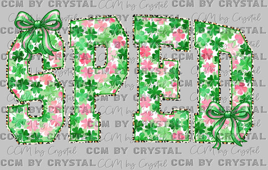 Sped St. Patrick's Day Ready to Press Instant Peel DTF Transfers Sublimation Transfers