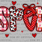 Sped Valentines Day Ready to Press Instant Peel DTF Transfers Sublimation Transfers