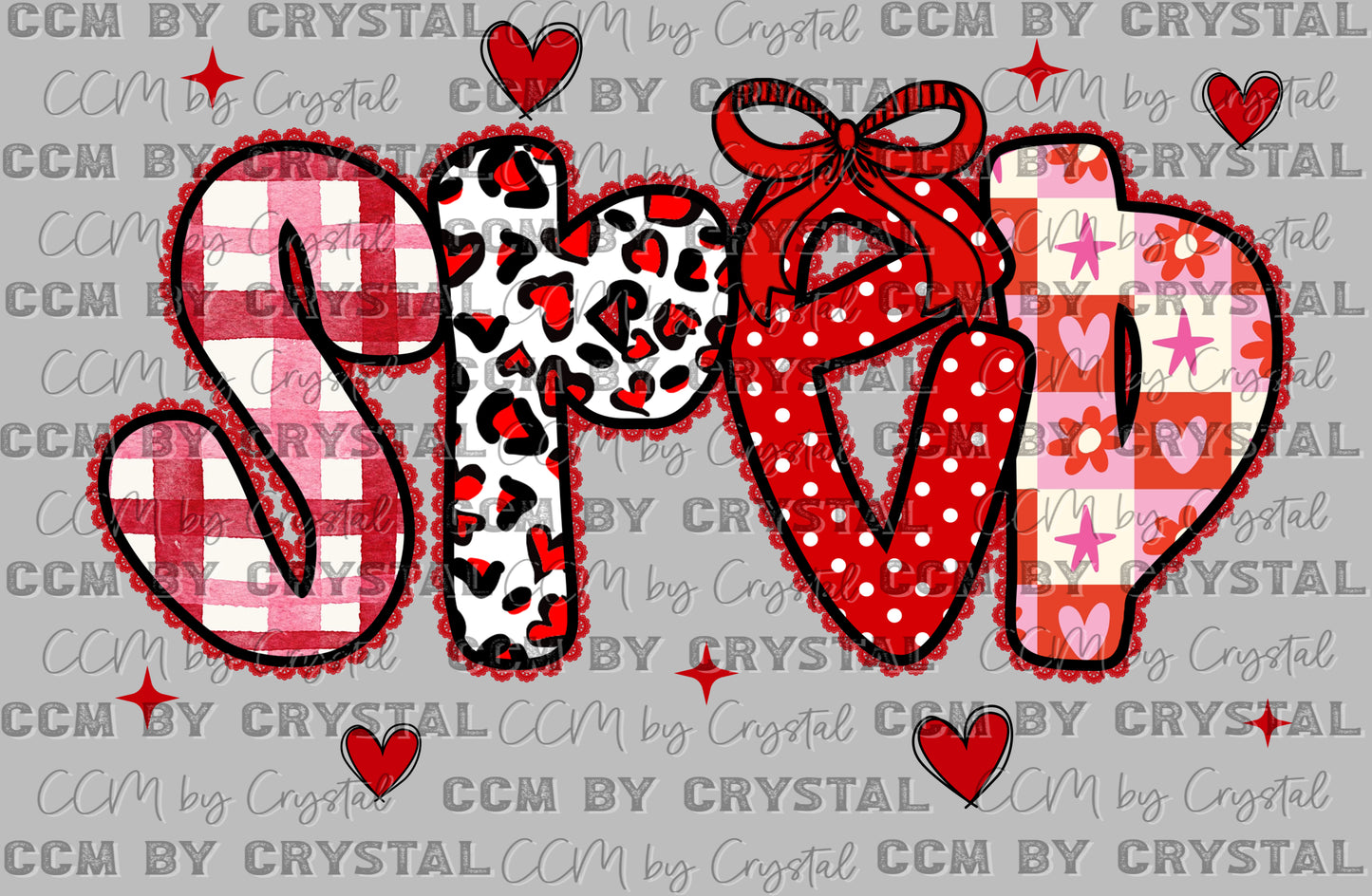 Sped Valentines Day Ready to Press Instant Peel DTF Transfers Sublimation Transfers