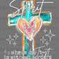 Spirit Lead Me Faith Christian Ready to Press Transfer DTF Transfer
