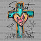 Spirit Lead Me Faith Christian Ready to Press Transfer DTF Transfer Sublimation Transfer