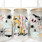 Spooky Season Halloween UV Transfer 16oz Libby Glass Can Wrap Ready to Apply