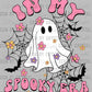 In My Spooky Era Ghost Halloween Ready to Press Transfer DTF Transfer Sublimation Transfer (Copy)