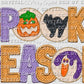 Spooky Season Faux Embroidery Fall Halloween Ready to Press Transfer