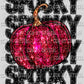 Spooky Season Pumpkin Faux Embroidery Faux Sequins Halloween Fall Ready to Press Transfer