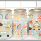Summer UV Transfer 16oz Libby Glass Can Wrap Ready to Apply