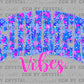 Summer Vibes Floral Ready to Press Instant Peel DTF Transfers Sublimation Transfers
