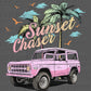 Distressed Sunset Chaser Ready to Press Transfer DTF Transfer Sublimation Transfer