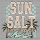 Sun Salt Sea & Sand Ready to Press Transfer DTF Transfer Sublimation Transfer