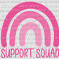 Support Squad Pocket for Her Fight is Our Fight Breast Cancer Awareness Ready to Press Transfer