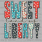 USA Sweet Land of Liberty Ready to Press Transfer DTF Transfer Sublimation Transfer