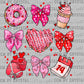 Valentines Day Sweets Ready to Press Transfer DTF Transfer Sublimation Transfer