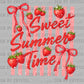 Sweet Summertime Strawberries DTF Transfer Sublimation Transfer