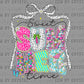 Sweet Summertime Bow Ready to Press Transfer DTF Transfer Sublimation Transfer