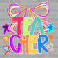 Teacher Back to School Colorful Ready to Press Transfer DTF Transfer Sublimation Transfer