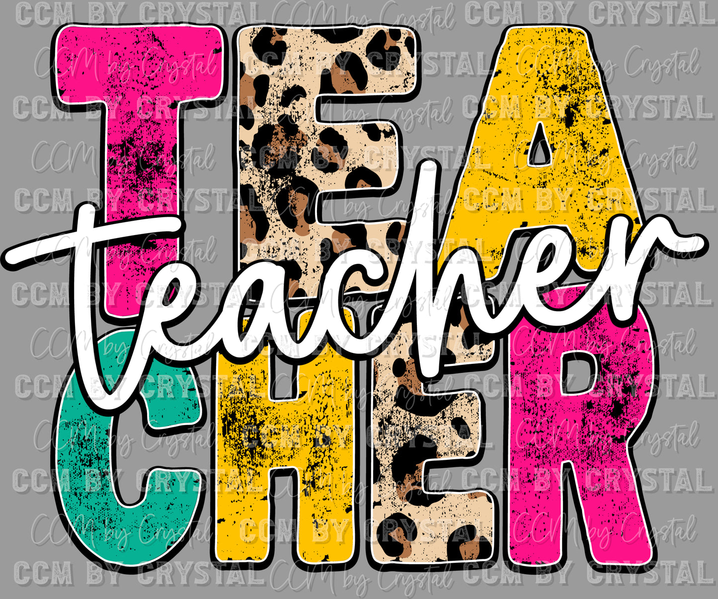 Teacher Back to School Ready to Press Transfer DTF Transfer Sublimation Transfer
