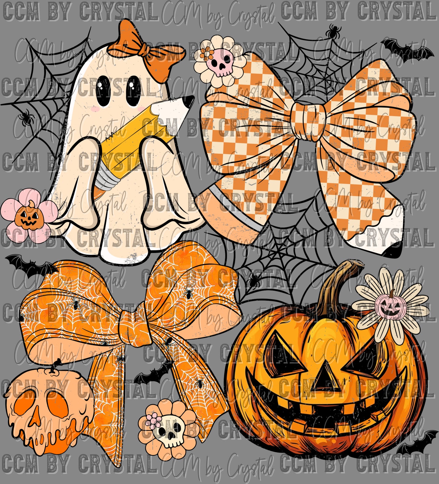 Teacher Halloween Ready to Press Transfer DTF Transfer
