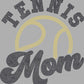 Tennis Mom 11" Wide 2- Color Spangle Ready to Press Spangle Transfer Sparkle Bling