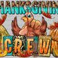 Thanksgiving Crew Ready to Press DTF Transfer Sublimation Transfer