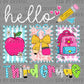 Hello, Third Grade Back to School Ready to Press Transfer DTF Transfer