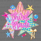 3rd Third Girly Stars Back to School Ready to Press DTF Transfers Sublimation Transfers