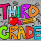 Third Grade Ready to Press Transfer DTF Transfer Sublimation Transfer