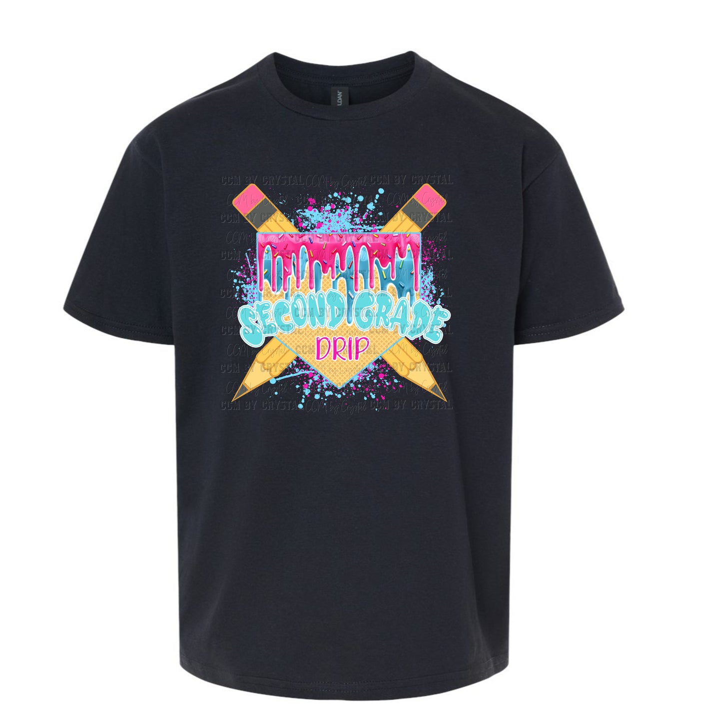 Second Grade Drip Back to School T-Shirt