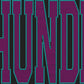 Thunder 2-Color Approximately 11" wide Spangle Transfer