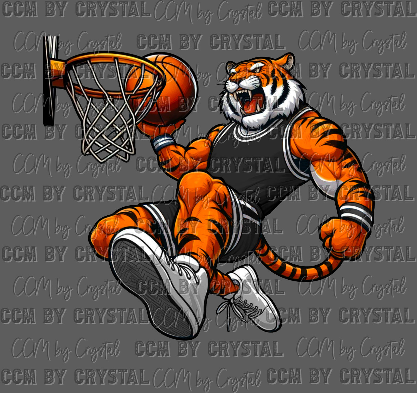 Tigers Basketball  DTF Transfers Sublimation Transfers