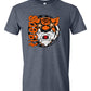 Tigers with Checkered Background T-Shirt
