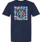 Tigers Faux Holo Effect T-Shirt