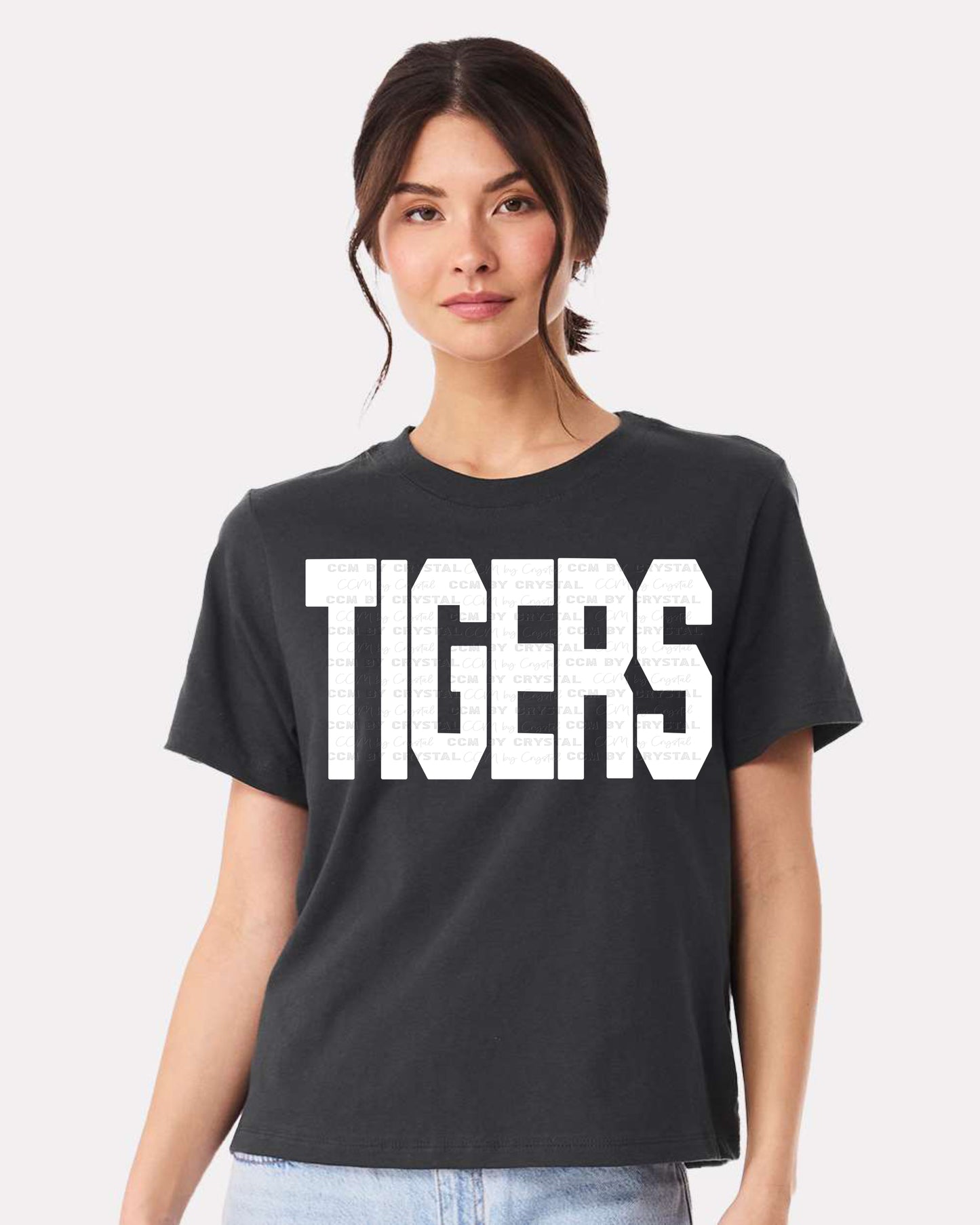Goliad Tigers Cropped Bella & Canvas T-Shirt