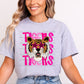 Tigers Pink Mascot T-Shirt