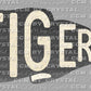 Tigers Pennant Mascot Ready to Press Transfer DTF Transfer Sublimation Transfer
