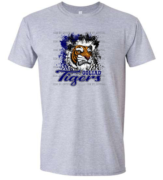 Goliad Tigers Football  T-Shirt