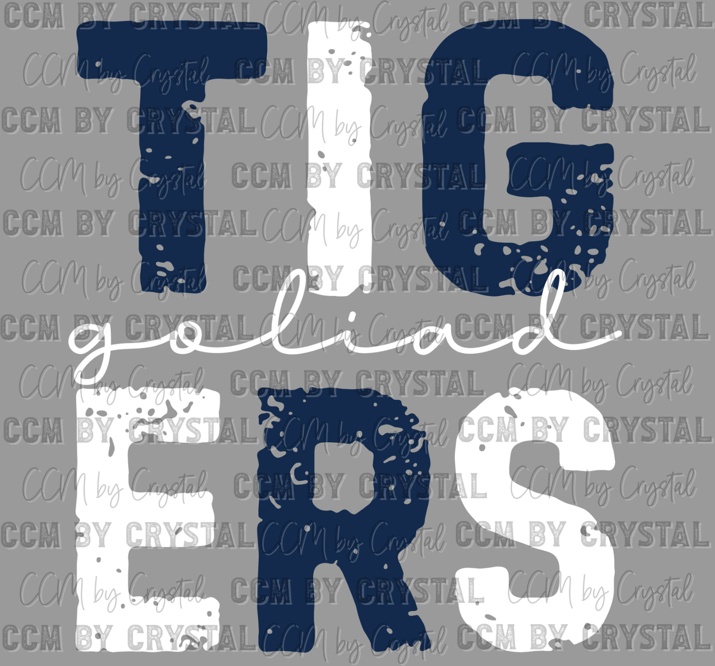 Goliad Tigers Ready to Press Transfer DTF Transfer