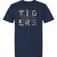 Tigers Faux Holo Effect T-Shirt