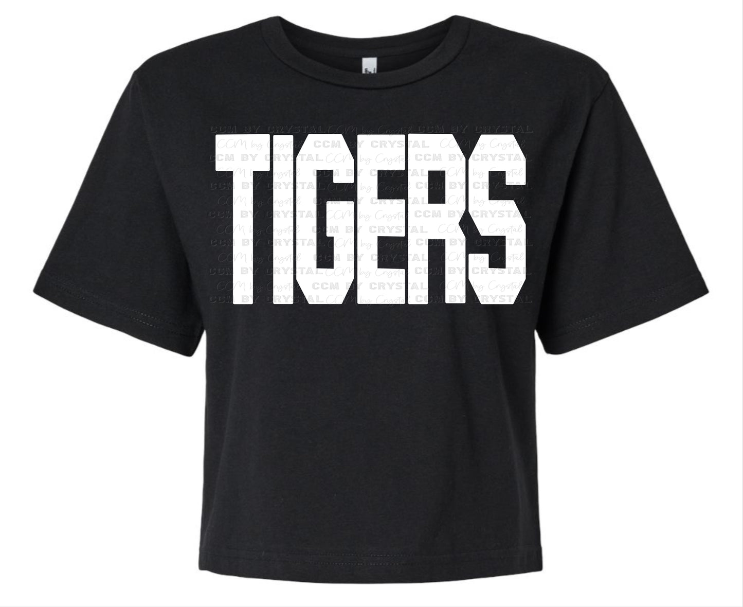 Goliad Tigers Cropped American Apparel T-Shirt
