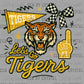 Let's Go Tigers Yellow Ready to Press Instant Peel DTF Transfers Sublimation Transfers
