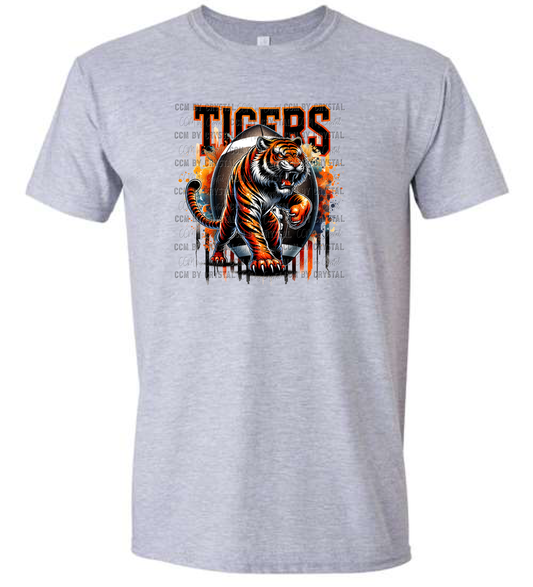 Tigers Football  T-Shirt