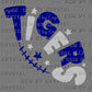 Tigers Football Ready to Press Transfer DTF Transfer Sublimation Transfer