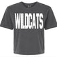 Pick your Mascot Cropped Pepper Comfort Colors T-Shirt
