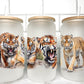 Tigers UV Transfer 16oz Libby Glass Can Wrap Ready to Apply