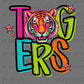 Tigers Colorful Mascot Ready to Press DTF Transfers Sublimation Transfers