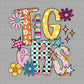 Tigers Funky DTF Transfer Sublimation Transfer