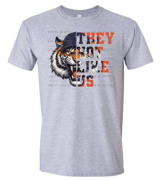 They Not Like Us Tigers T-Shirt